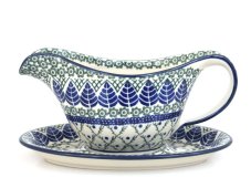 Saucieren Blaue Blätter