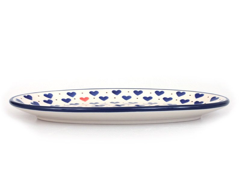 Oval Plate 22 cm (8")   In Love