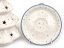 Tree Candle Holder 20 cm (8")   Snow Flowers