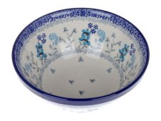 Schüssel KLASSIK 17 cm   Frühling in Blau