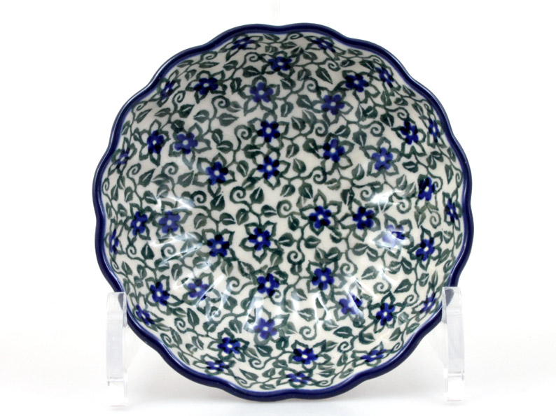 Corrugated Bowl 12 cm (5")   Lobelia