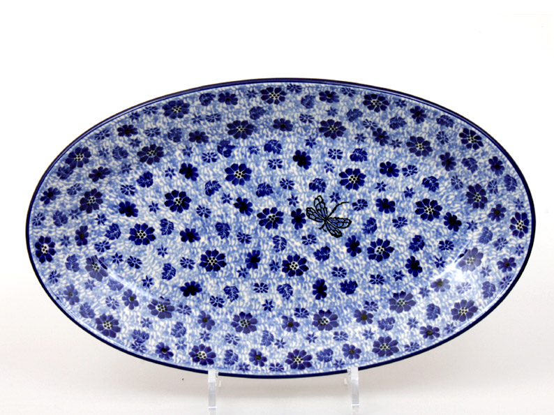 Oval Platter 37 cm (15")   Dragonfly