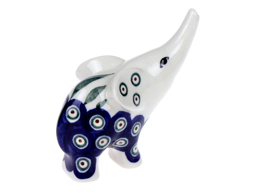 figurka slon 10 cm   Paví oka