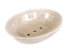 Soap Dish with Holes 14 cm (6")   Pure