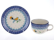 Cup with Saucer 0,2 l (7 oz) Canary