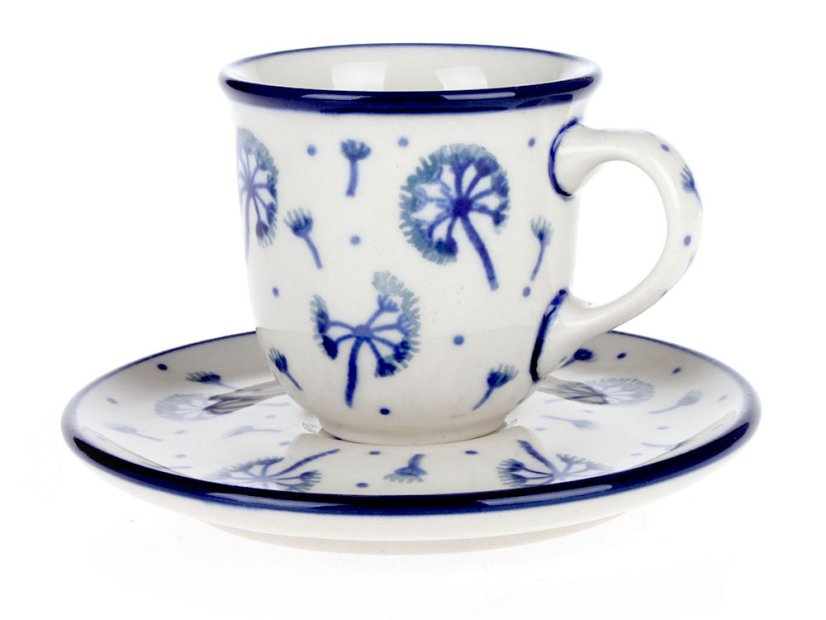 šálek mocca s podšálkem 0,06 l   Pampelišky