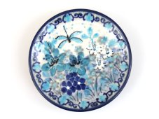 Tellerchen 10 cm Blaue Sommer UNIKAT