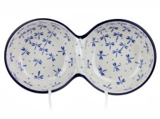 Double Bowl 25 cm   Damselfly