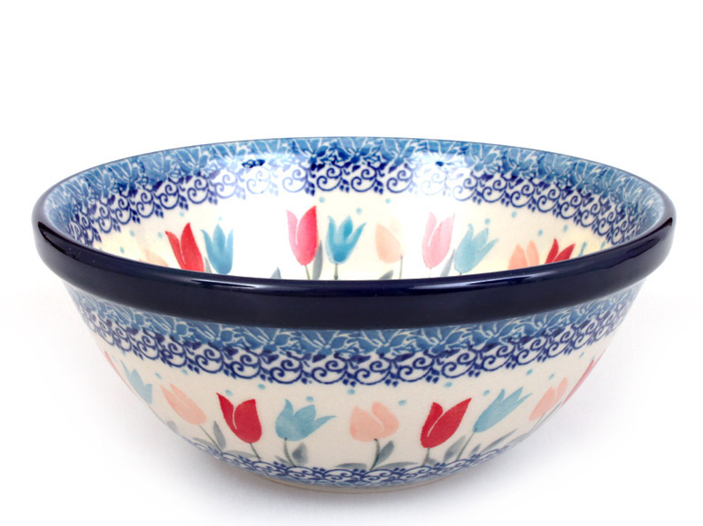 miska KLASIK 17cm   Růžové tulipány