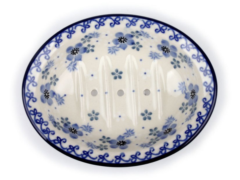 Soap Dish with Holes 14 cm (6")   Winter