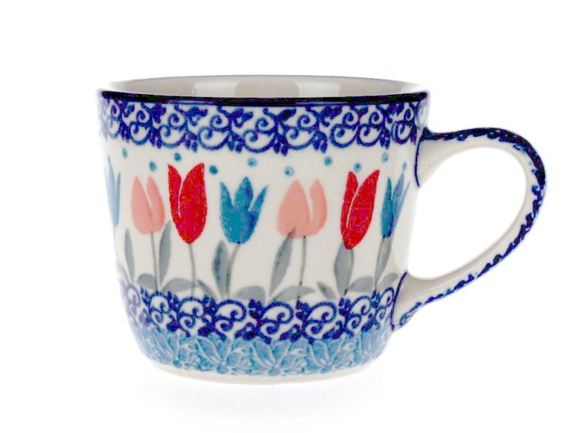 Mug 0,15 l (7 oz)   Pink Tulips