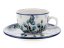 Tasse mit Untertasse 0,1 l   Wiesenschmetterling