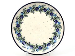 talíř mělký 25 cm   Modrý věnec