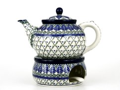 Teekanne 1,2 l   Blaue Blätter